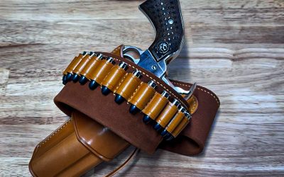 Galco Gunslinger Getup: Western Cartridge Belt and Holster