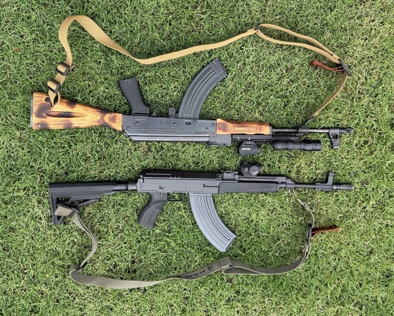 Norinco AK-47 with VZ58 on grass