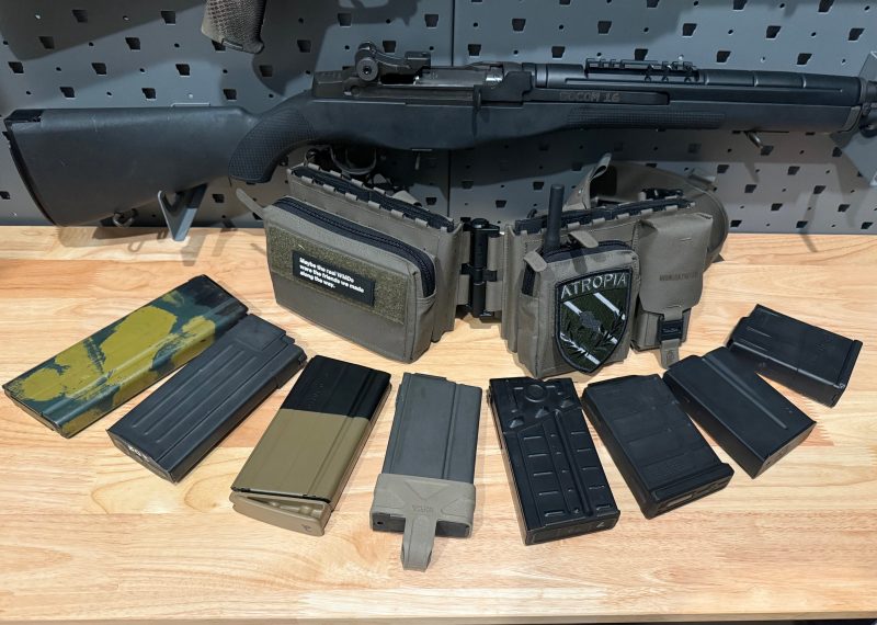 All different 308 magazines tested for fit.