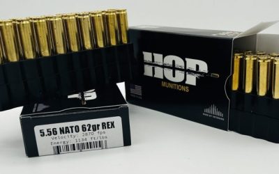 HOP Munitions 62-Grain Solid Copper REX 5.56