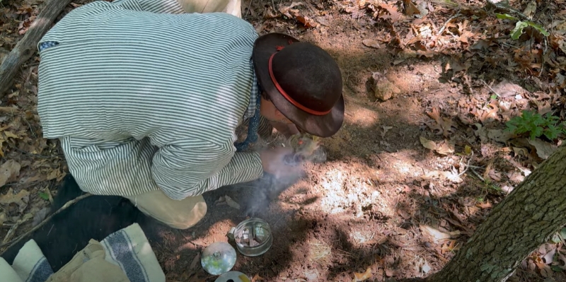 Flint and Punkwood: A Colonial Fire Starting Technique