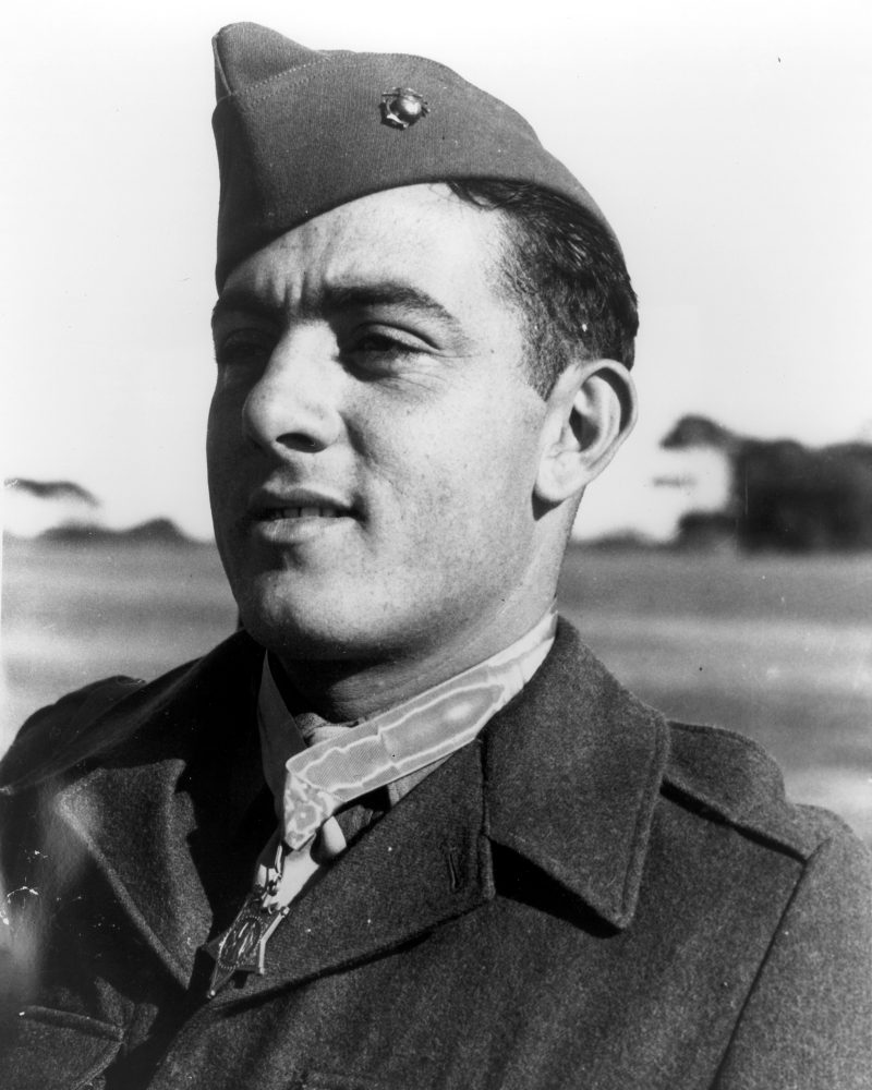 John Basilone portrait