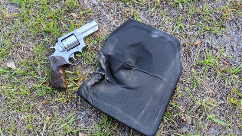 .357 magnum and ballistic plate