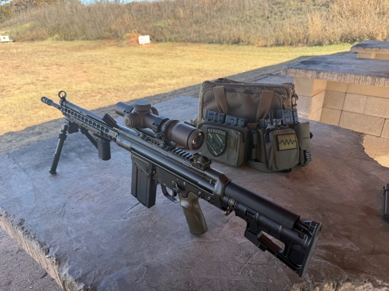PTR-91 with Vortex Razor HD at the range
