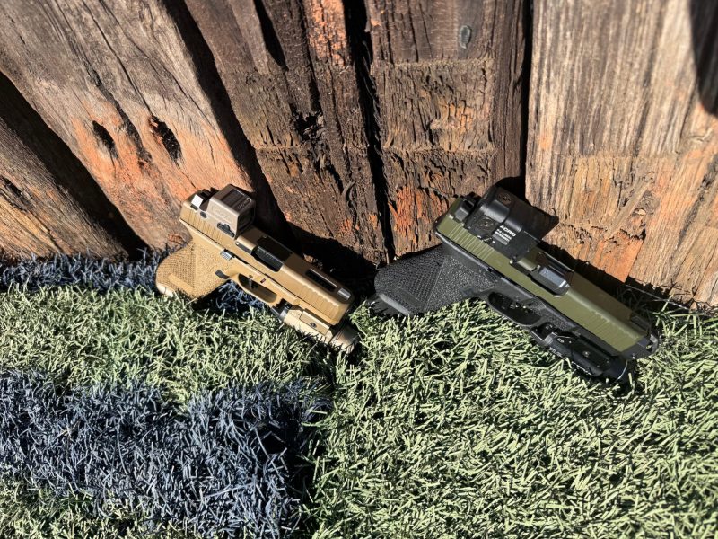 Glock 19X and 45 field testing for long-term reliability and recoil management audit.