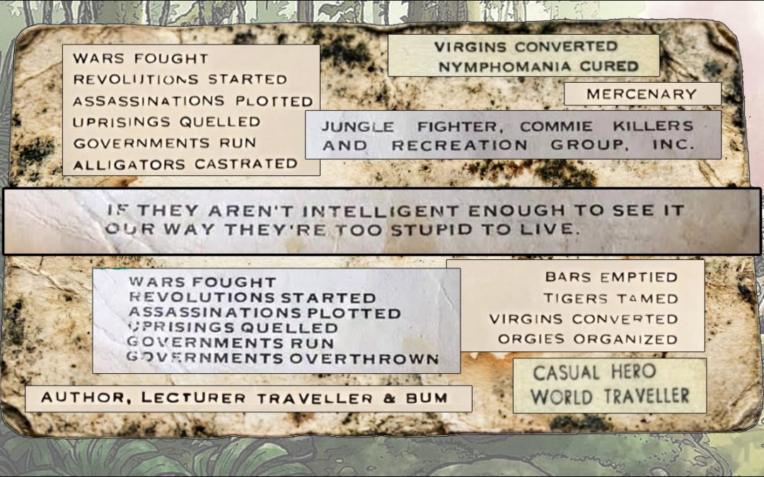 Jungle Fighters and Commie Killers: Badass Business Cards
