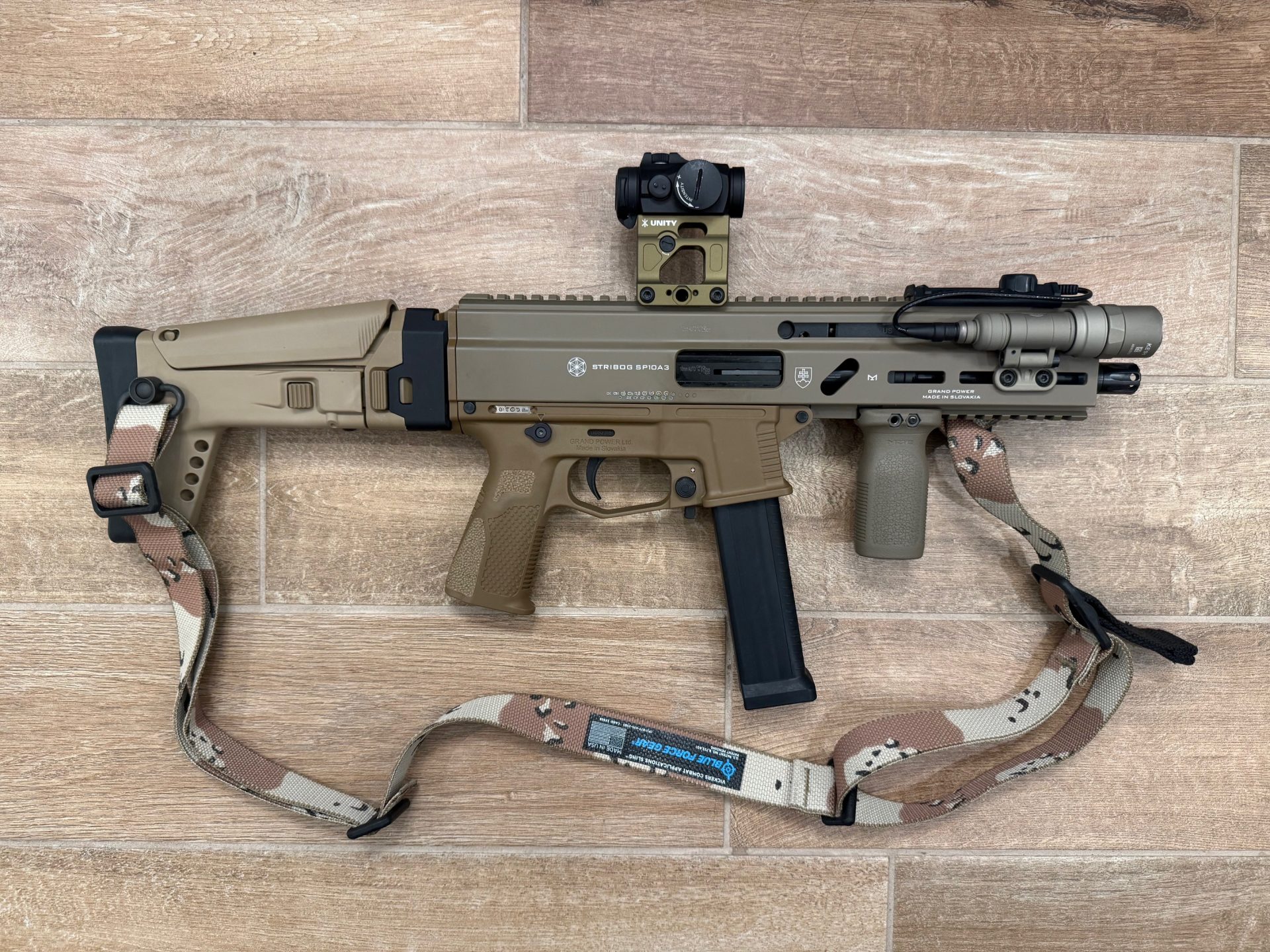 Stribog-10mm-SBR Stribog SP10A3 SBR