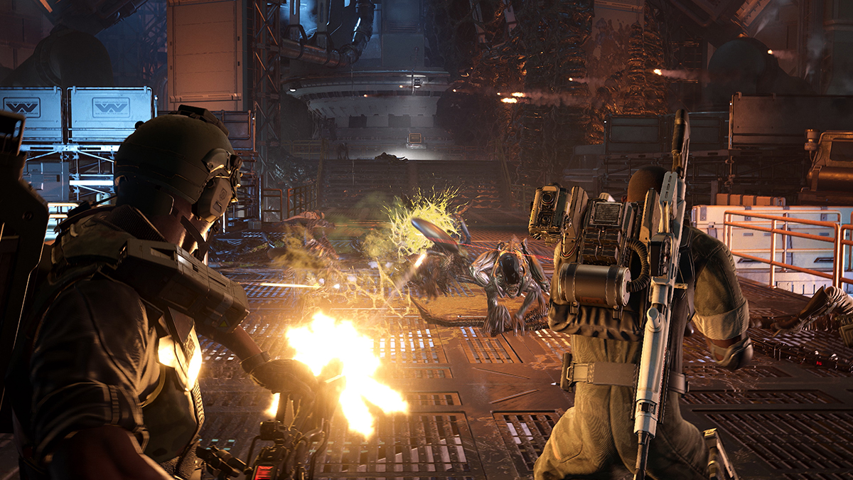 aliens-fireteam-elite-2-co-op-fps Colonial Marines fighting xenos in the Alien universe (AFE2)
