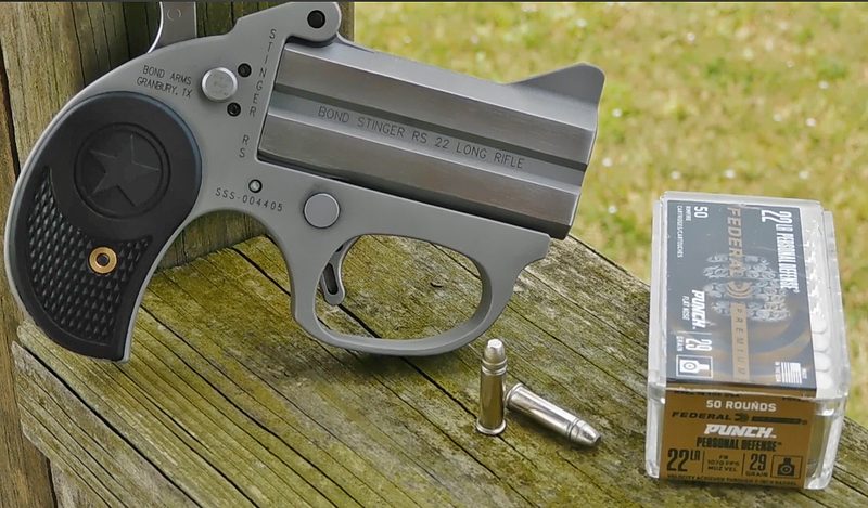 22lr self defense ammo from Federal, tested with a 22lr derringer
