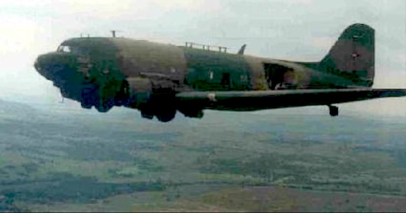 @recondo theory: an example of a C-47 over Vietnam.